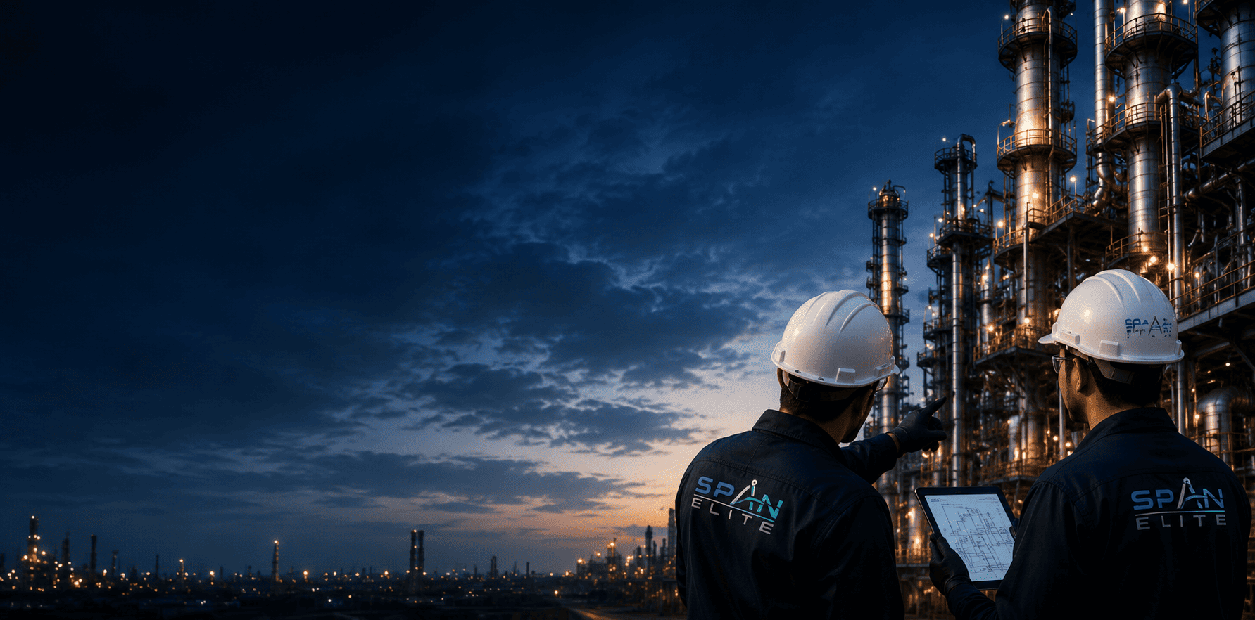 SPAN ELITE engineers on site